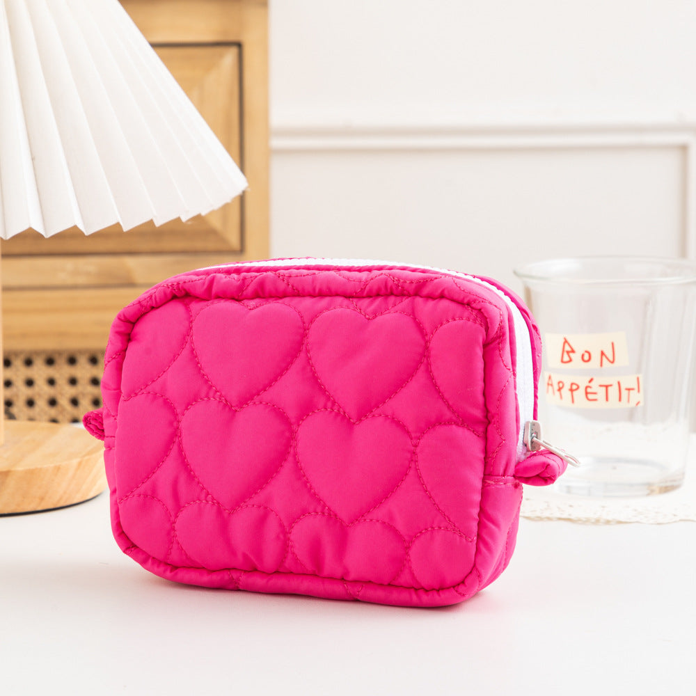 Candy Color Series Cute Storage Portable Mini Cosmetic Bags