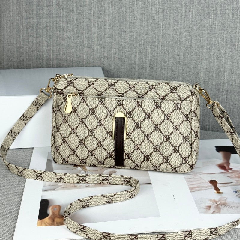 Women's Mom Authentic Leather Tactile Feel Crossbody Bags