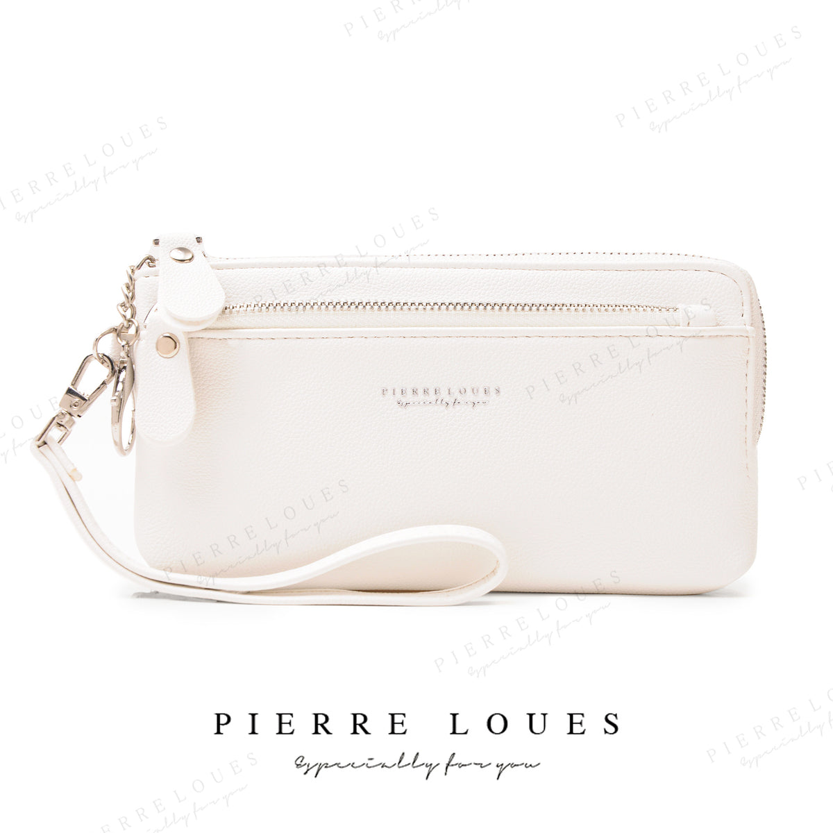 Women's Long High-grade Mobile Fashion Double Zipper Bags