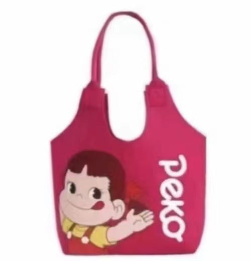 Women's Hand Large Capacity Open Fashion Felt Handbags