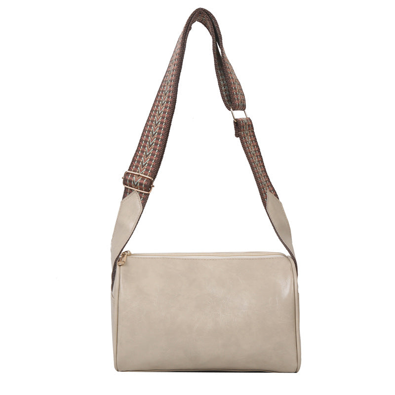 Women's Style Wide Strap Pillow Large Capacity Shoulder Bags