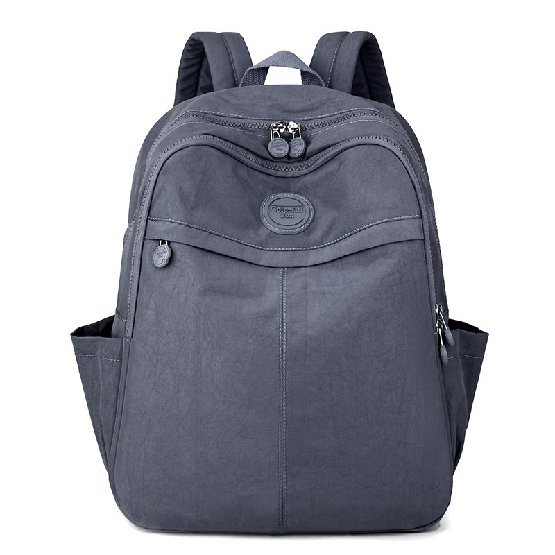 Women's Large Capacity Korean Waterproof Tide Computer Backpacks