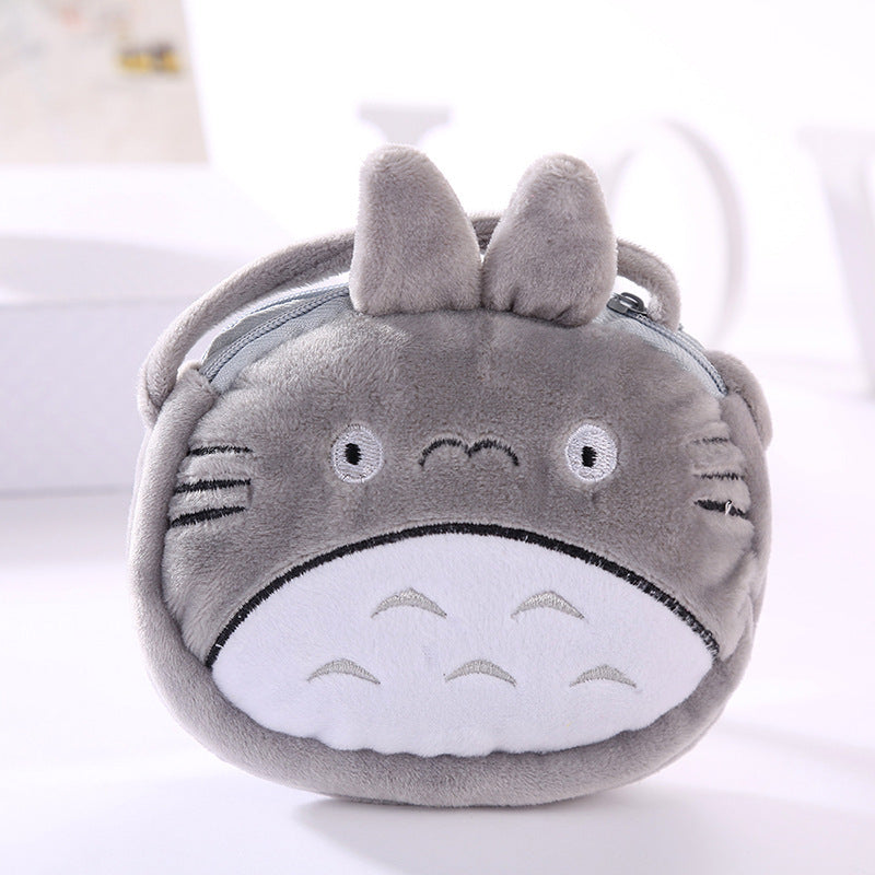 Unique Cute Plush Cartoon Princess Boys Crossbody Bags
