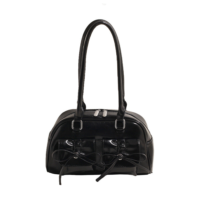 Women's & Men's Trendy Niche Baguette Portable Bow Hot Shoulder Bags