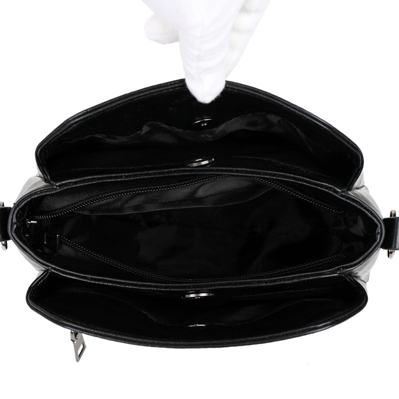 Women's Capacity Fashion Korean Style Solid Color Bags