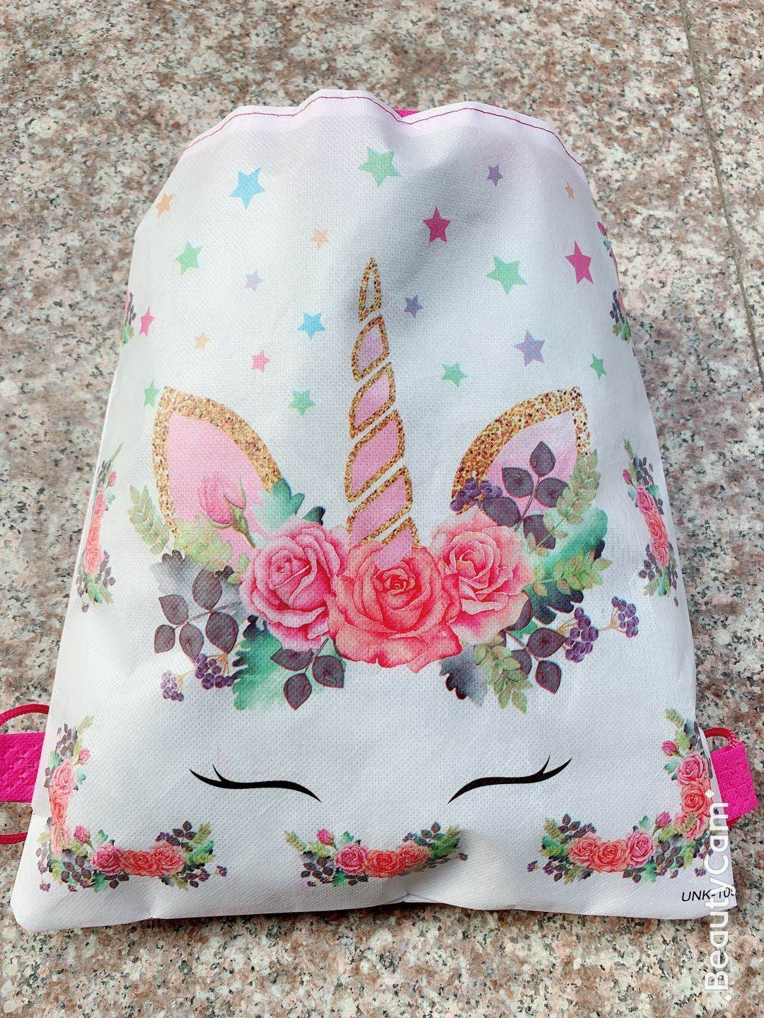 Unicorn Mini Drawstring Pouch Pocket Buggy Bags