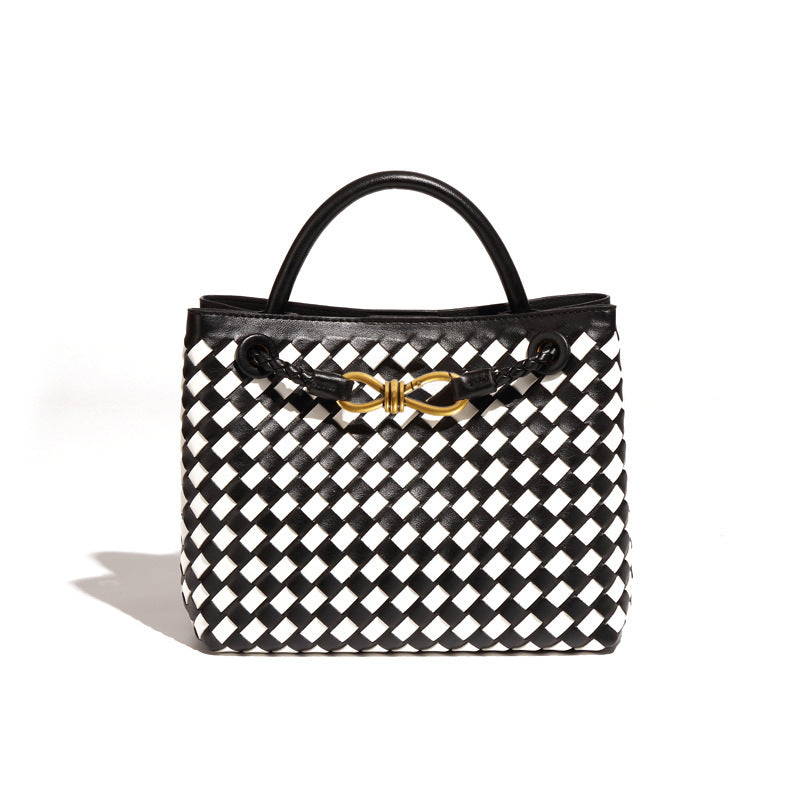 Women's High-grade Elegance Simplicity Hand-woven Practical Crossbody Bags