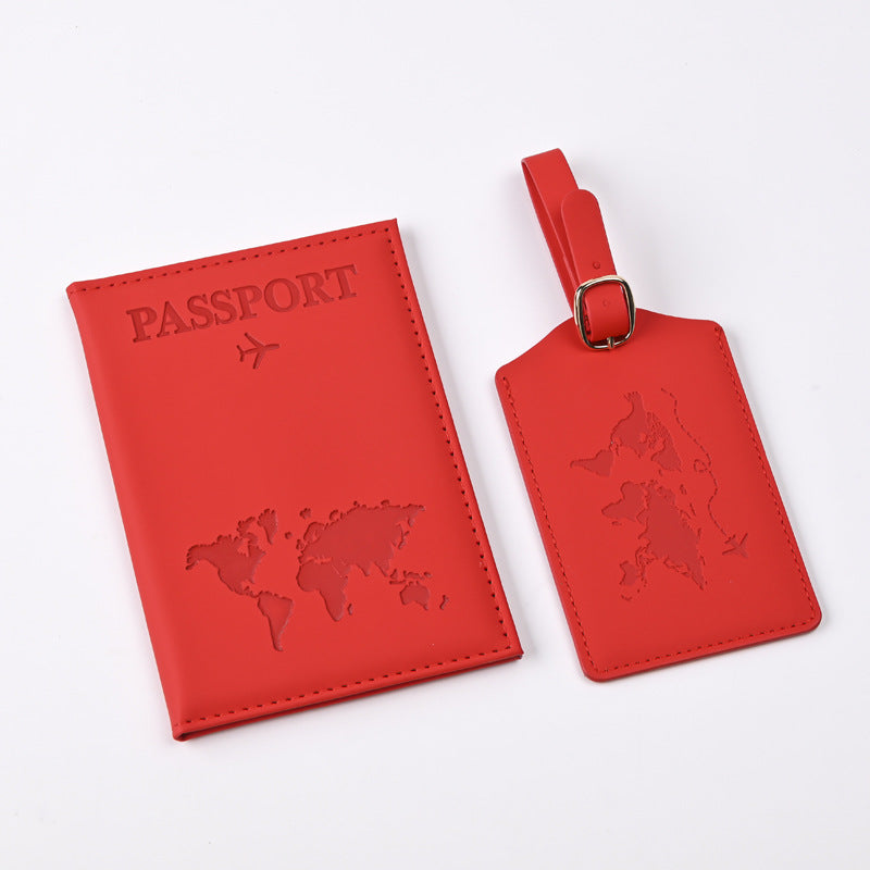Change Map Style Passport Cover Tag Card Holder