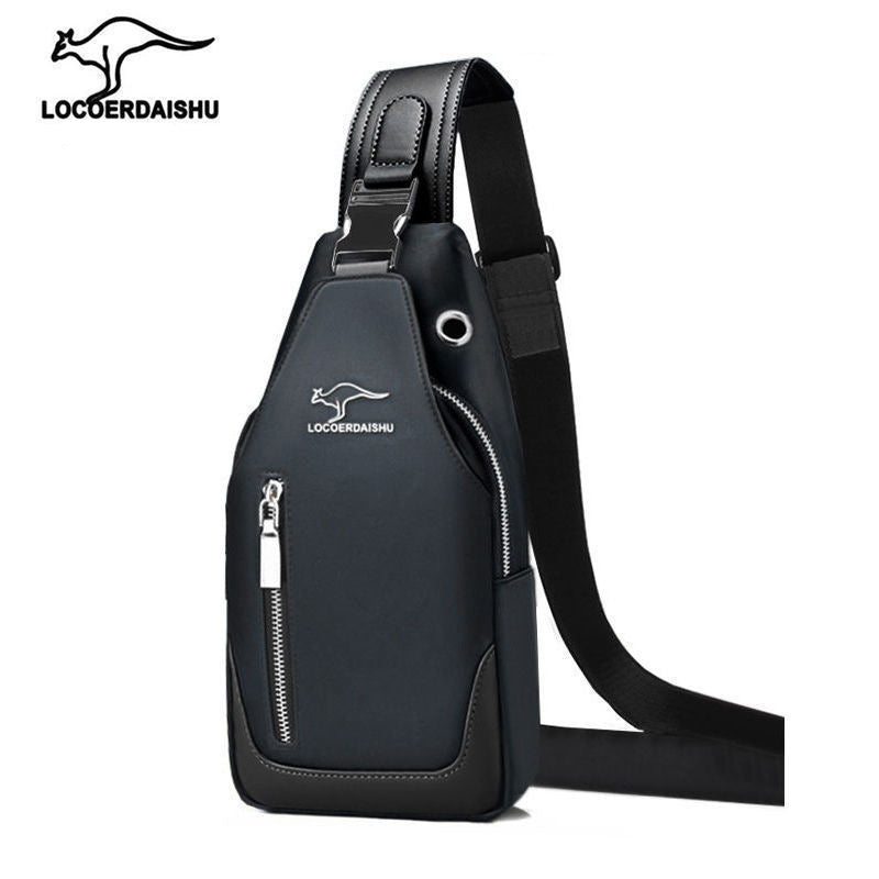 Classy Men's Oxford Cloth Charging Tide Backpacks