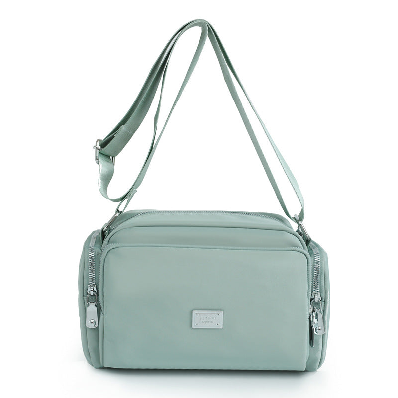 Women's Nylon Simple Fashion Wide Strap Large Capacity Shoulder Bags
