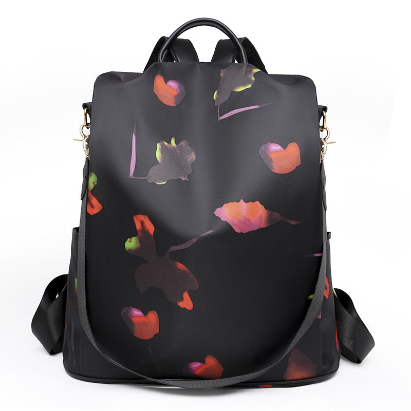 Oxford Cloth Fashion Printing Large Capacity Backpacks