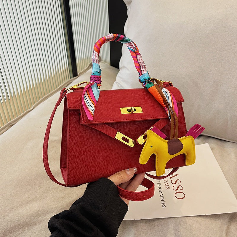 Women's Kelly Trendy Versatile Large Capacity Dignified Shoulder Bags