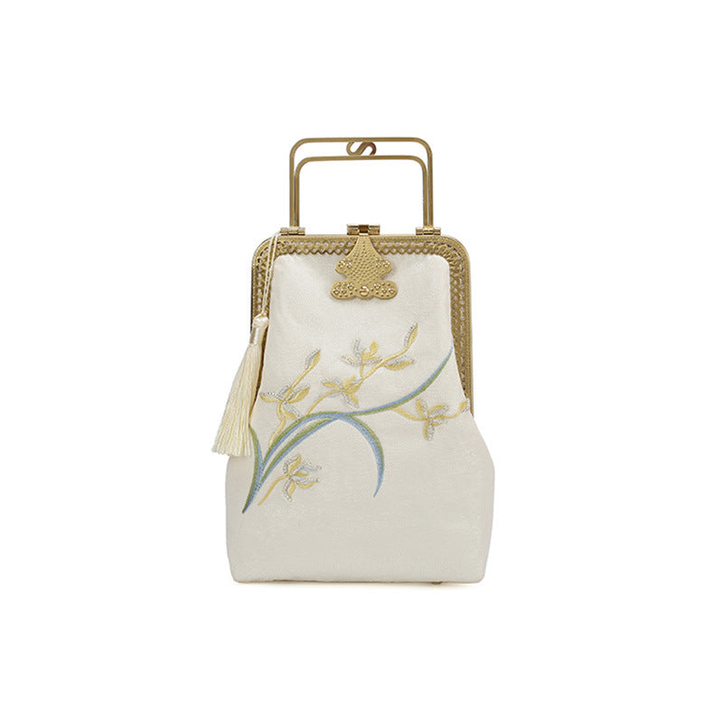 Style Han Chinese Clothing Handmade Gold Bags