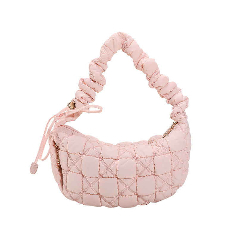 Women's Cloud Female Personality Embroidered Fashion Dumplings Bags