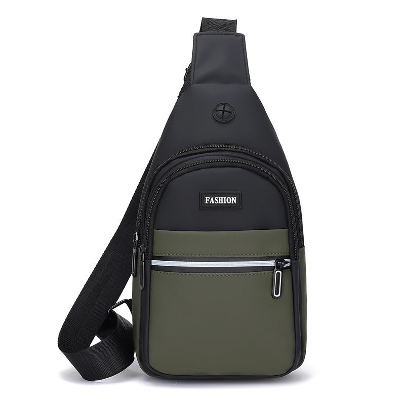 Men's Slanted Business Oxford Cloth Practical Men's Chest Bags