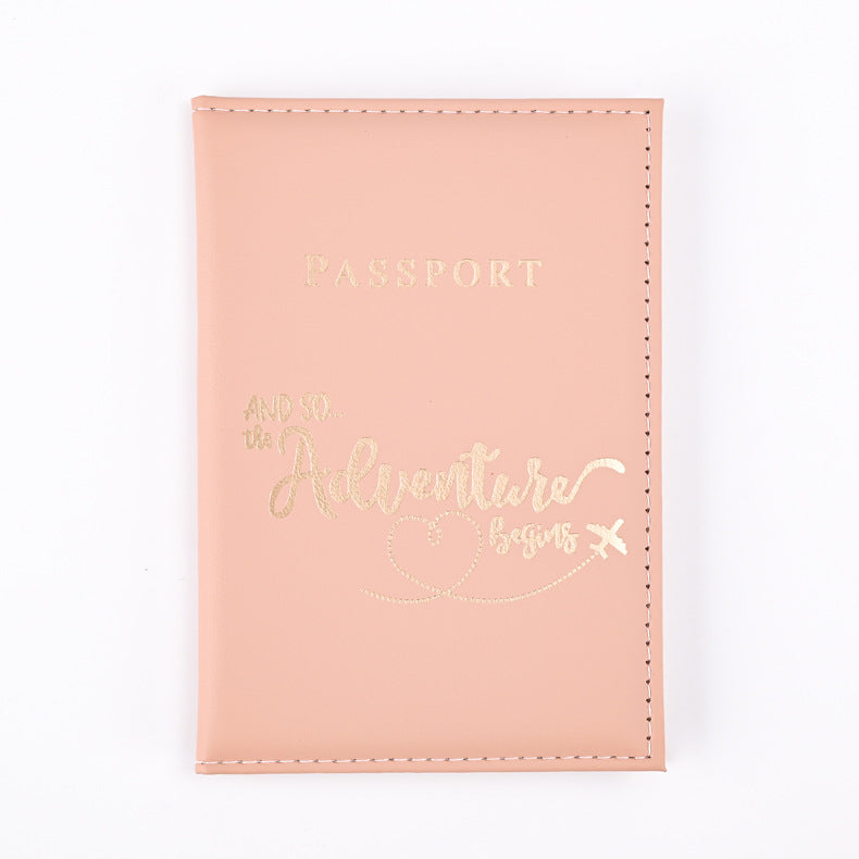 Attractive Pattern Passport Cover Ticket Clip Card Holder