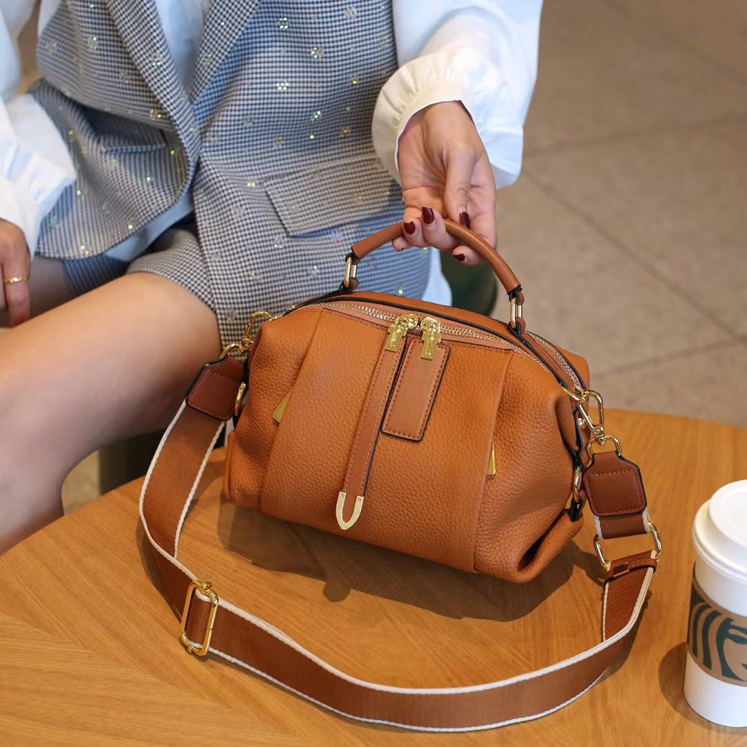 Women's Genuine Leather High-grade Retro First Layer Shoulder Bags