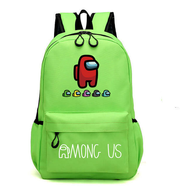 Children's Among Primary Space Werewolf Killing Surrounding The Backpacks