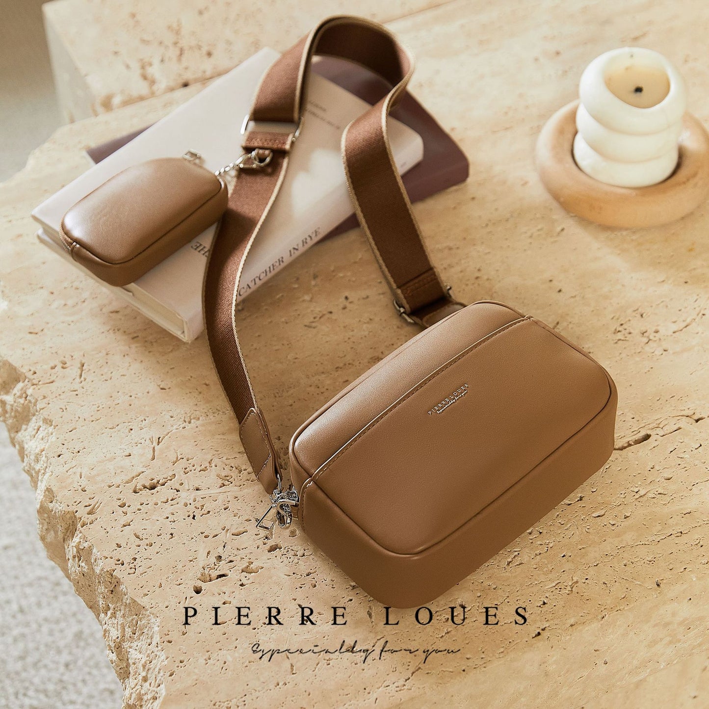 Women's Large Capacity Korean Style Solid Color Shoulder Bags