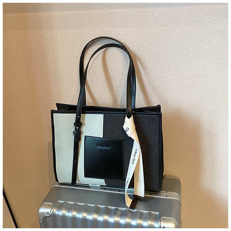 Women's Denim Large Capacity Versatile High-grade Shoulder Bags