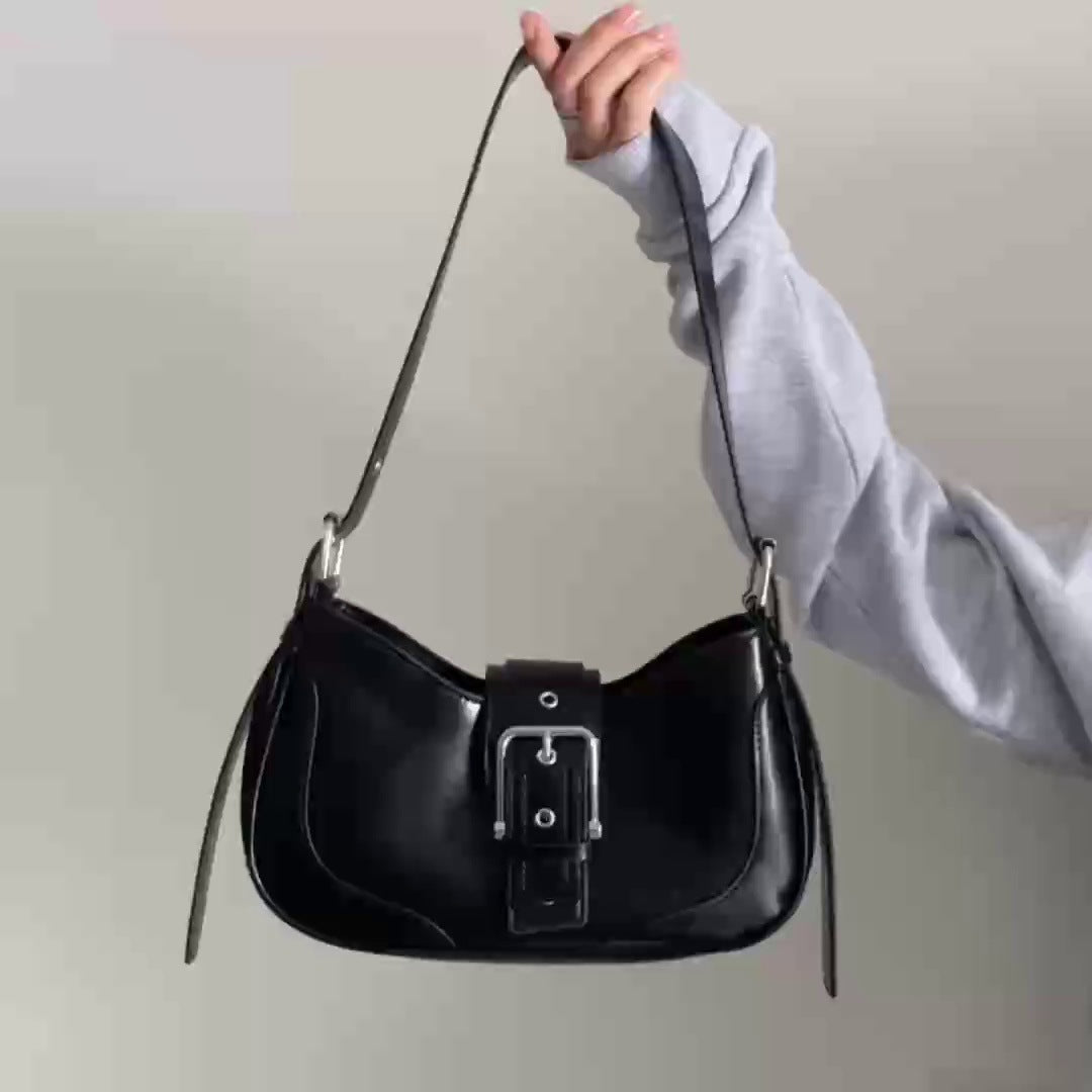 Women's Retro Hot Underarm Niche Simple Textured Bags