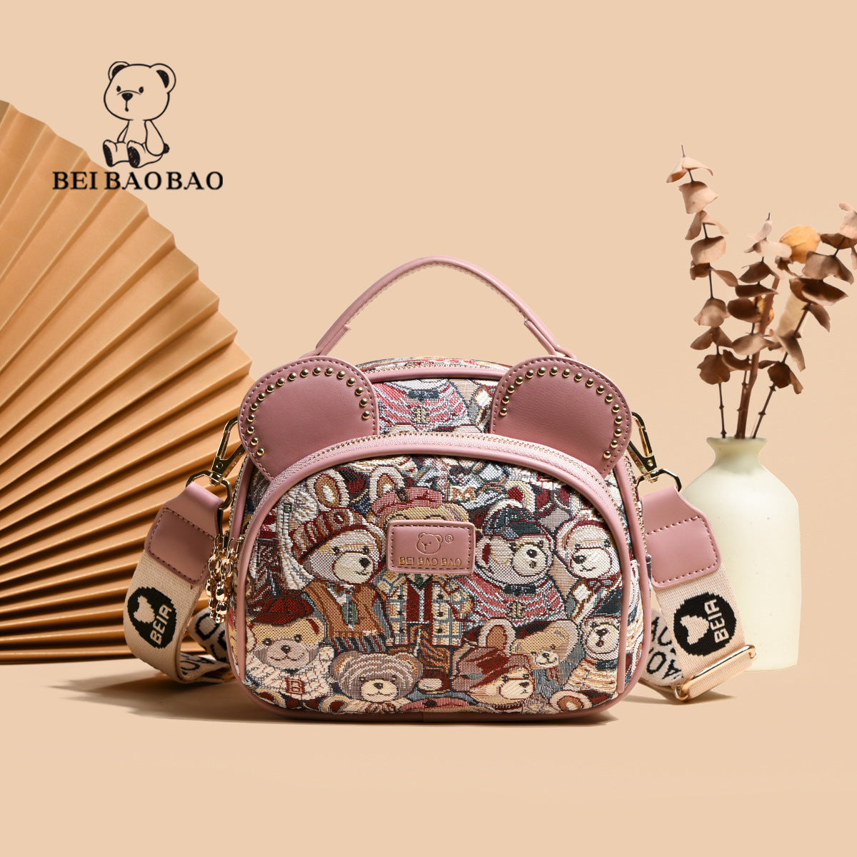 Pretty Beautiful Women's Source Round Fashion Women's Messenger Bag