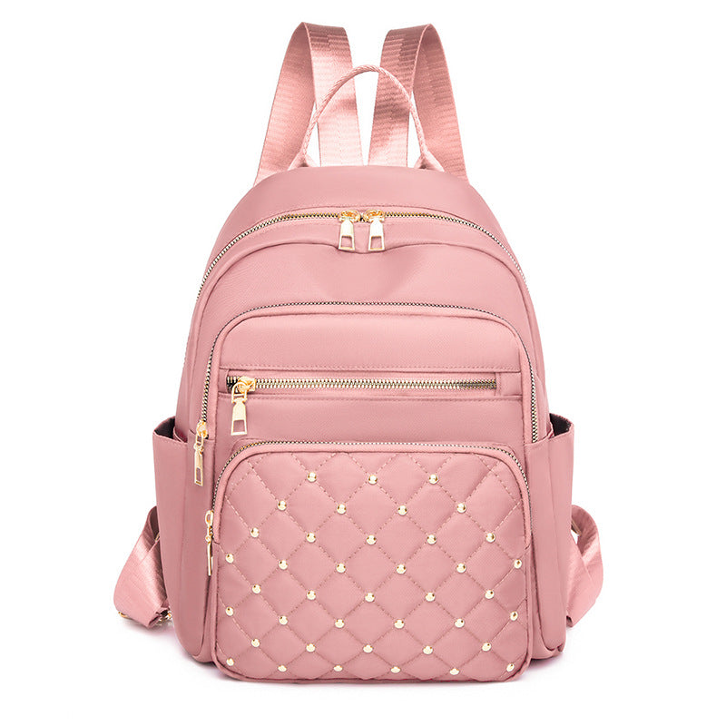 Women's Oxford Cloth Large Capacity Leisure Commuter Backpacks