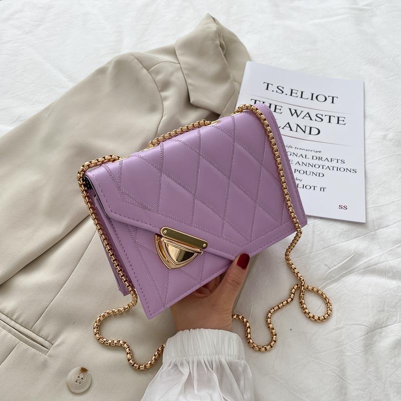 Women's Summer Chain Fashion Western Style White Crossbody Bags