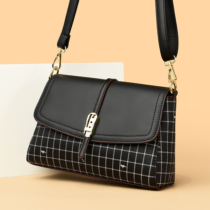 Trendy Comfortable Women's Charming Contrast Color Shoulder Bags