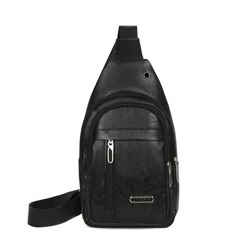Men's Stylish Elegant Trendy Solid Color Men's Chest Bags