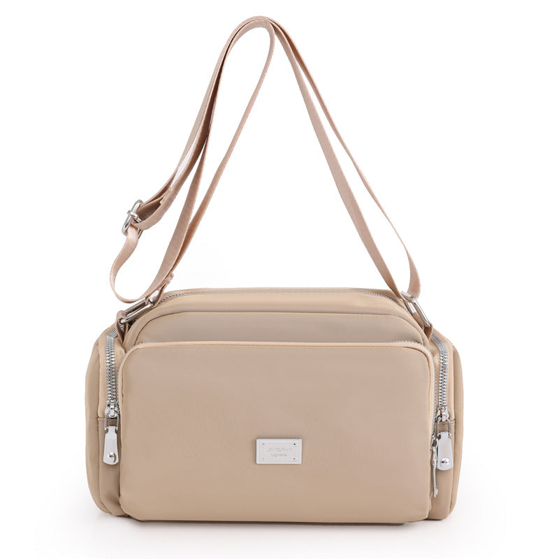 Women's Nylon Simple Fashion Wide Strap Large Capacity Shoulder Bags
