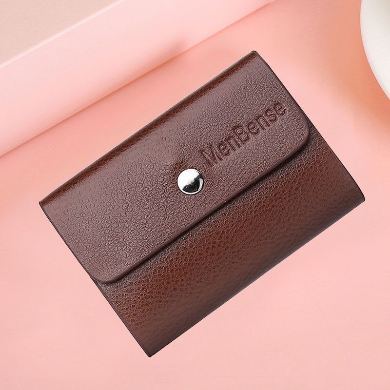 Women's & Men's & Business Bank Credit Cover Korean Card Holder