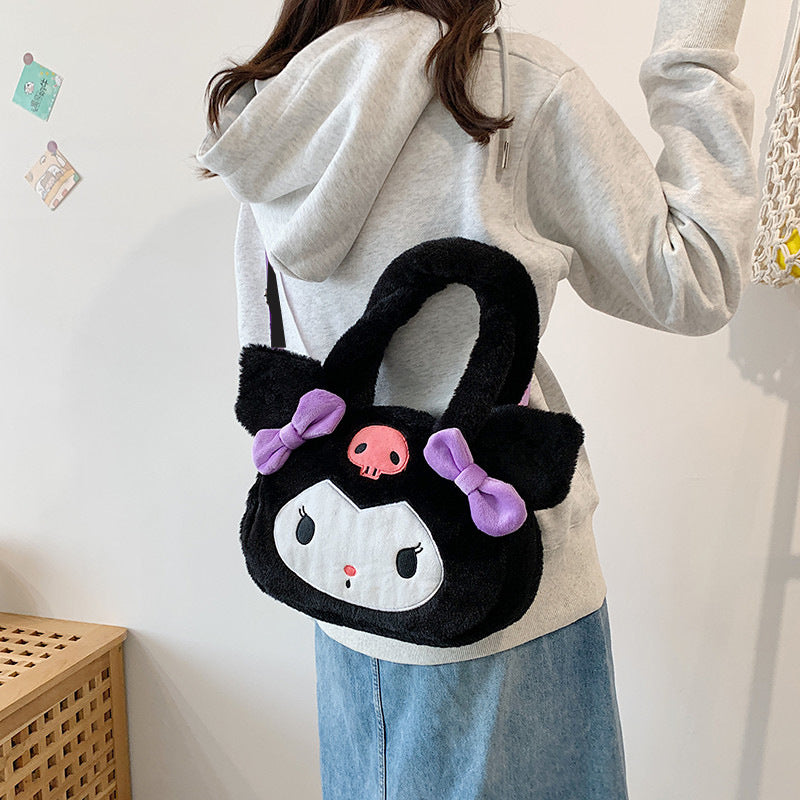 Casual Plush Cartoon Cute Clow Gift Backpacks