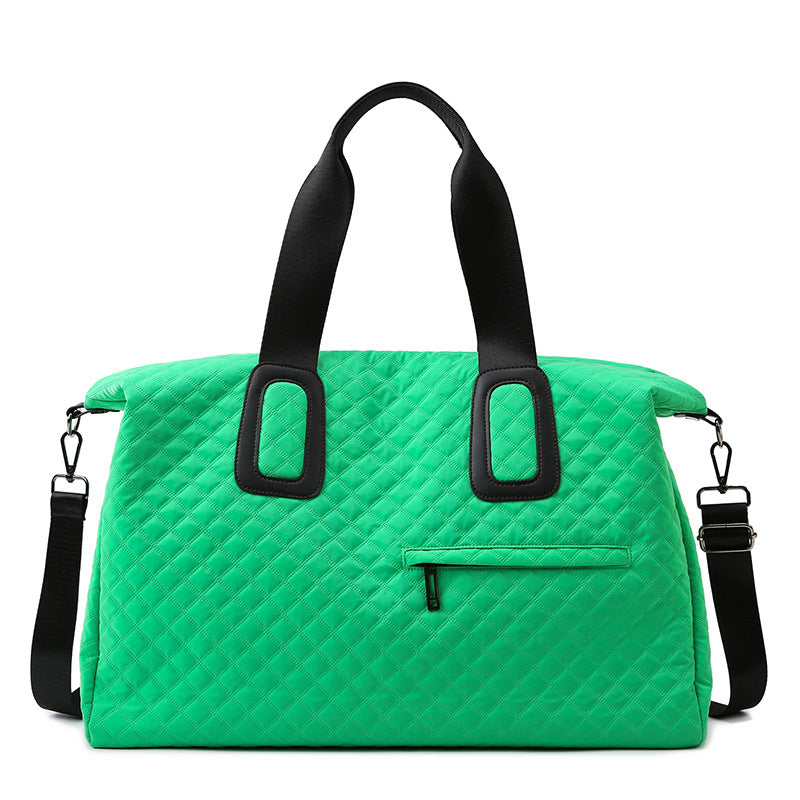 For Korean Style Rhombic Short-distance Large Travel Bags