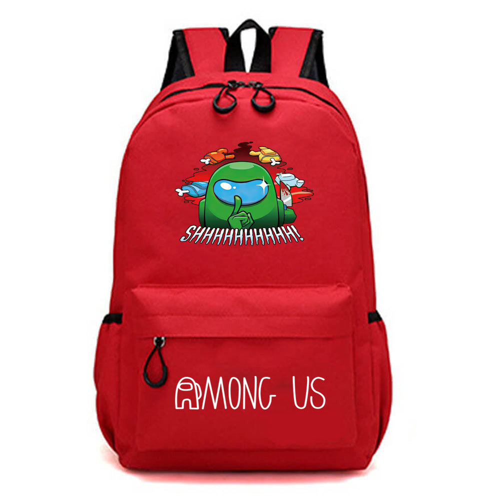 Children's Among Primary Space Werewolf Killing Surrounding The Backpacks