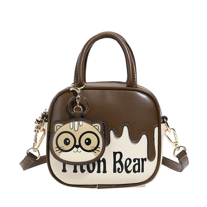 Women's Source Cartoon Fashion Commuter Niche Mobile Small Square Bags