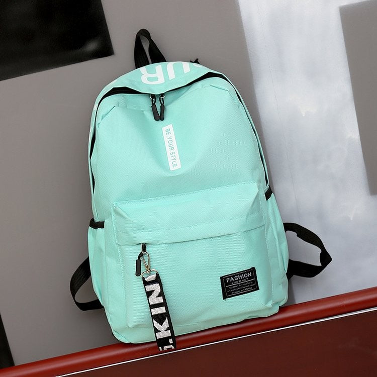 Women's & Men's & Trendy Junior High Large Capacity Korean College Oxford Backpacks