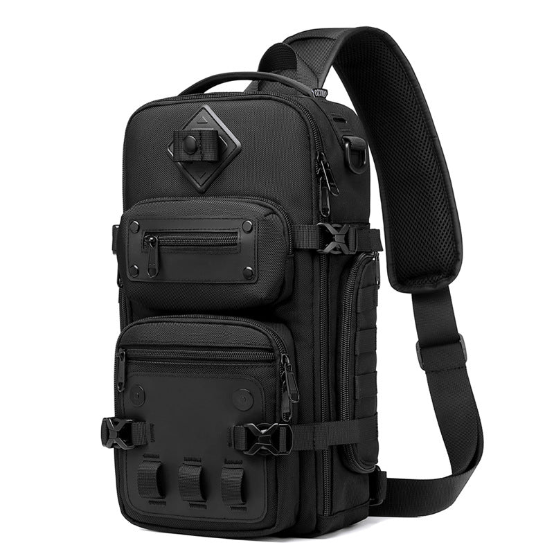Elegant Durable Men's Tactics Large Capacity Men's Chest Bags
