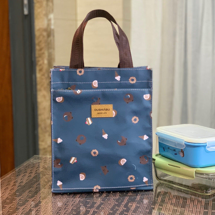 Volume Waterproof Lunch Box Snack Make-up Handbags