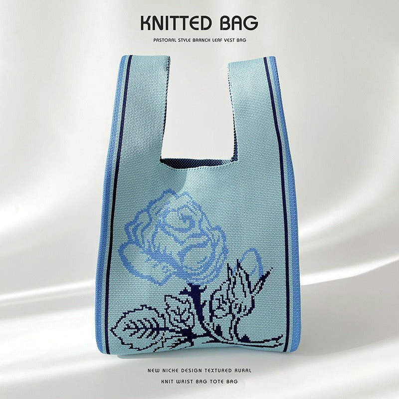Series Knitted Versatile Large Capacity Commuter Holiday Bags