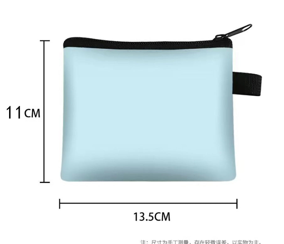 Children's Letter Printing Good-looking Fashion Simple Cartoon Coin Purses