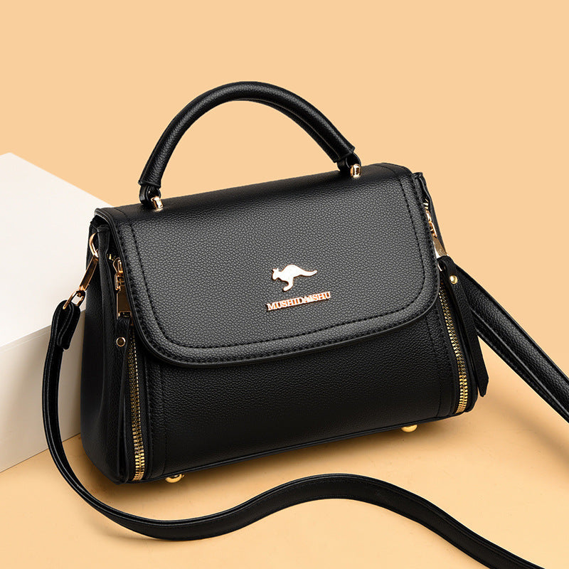 Women's Soft Leather Simple Mini Fashion Handbags