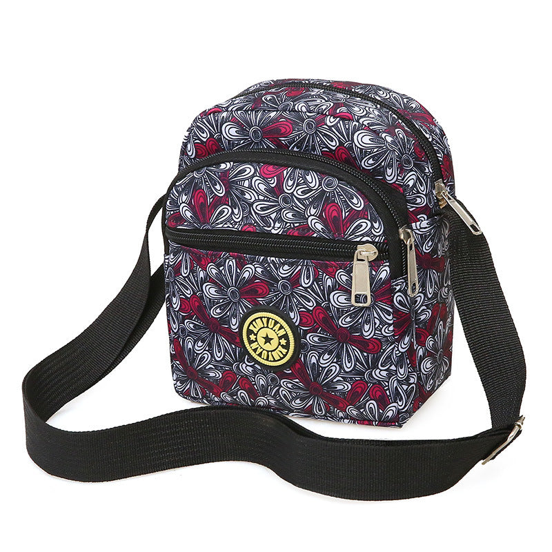 Pretty Women's Flower Cloth Oxford Mother Shoulder Bags