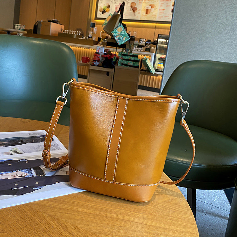 Women's Advanced Commuter Spring Leather Underarm Shoulder Bags