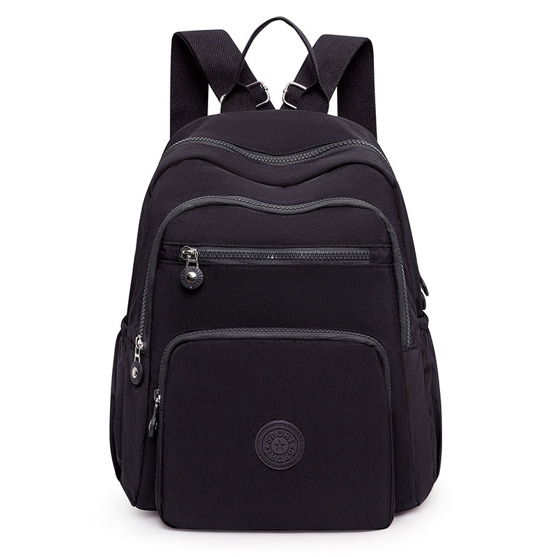 Women's Glamorous Large Capacity Leisure Nylon Backpacks