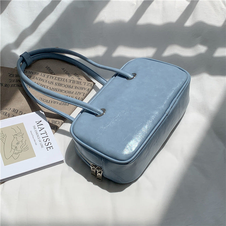 Women's Simple Large Capacity High Sense Leather Handbags
