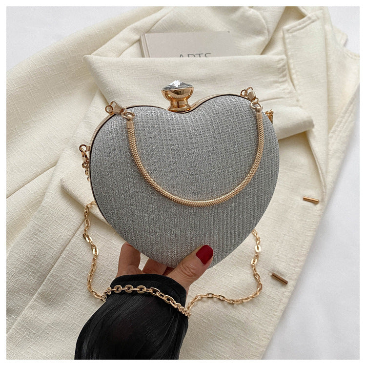 Women's High-grade Texture Can Be Love Pouch Bags