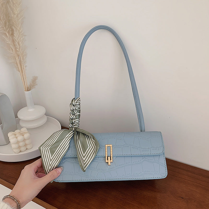 Women's French Style Underarm Niche Fashion Baguette Shoulder Bags