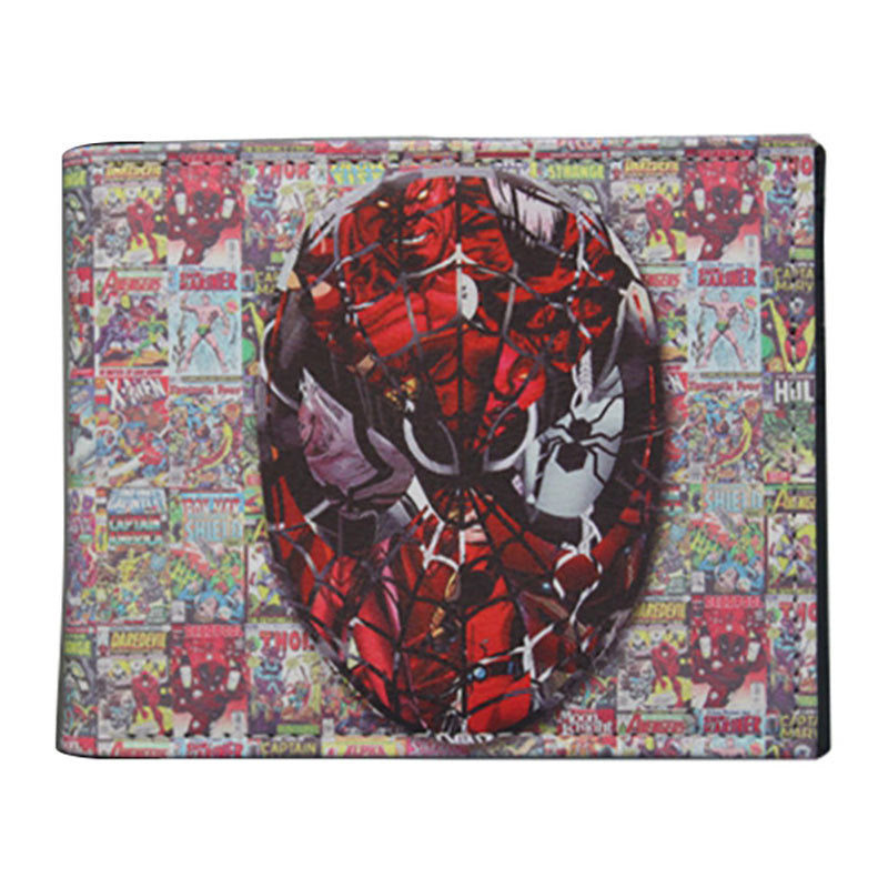 Men's Heros Short Black Spider Green Less Ladies Wallets