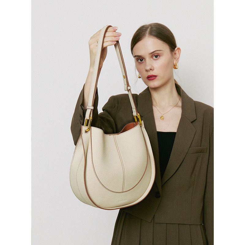 Women's Layer Cowhide Special Interest Light Luxury Shoulder Bags